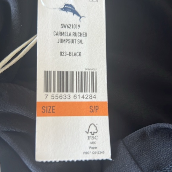 NWT Tommy Bahama Carmela Ruched Jumpsuit - Picture 9 of 9